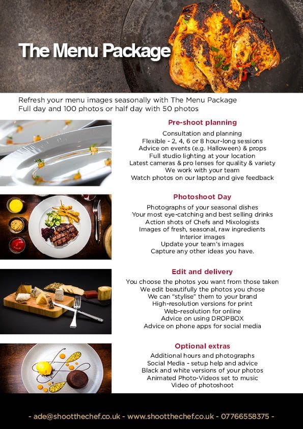 Food photography packages – booklet – mikes ideas – GOTHAM2