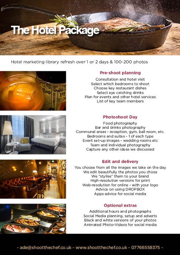 Food photography packages – booklet – mikes ideas – GOTHAM4